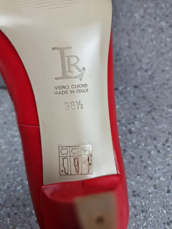Escarpins Linea Raffaelli rouge - 38.5
