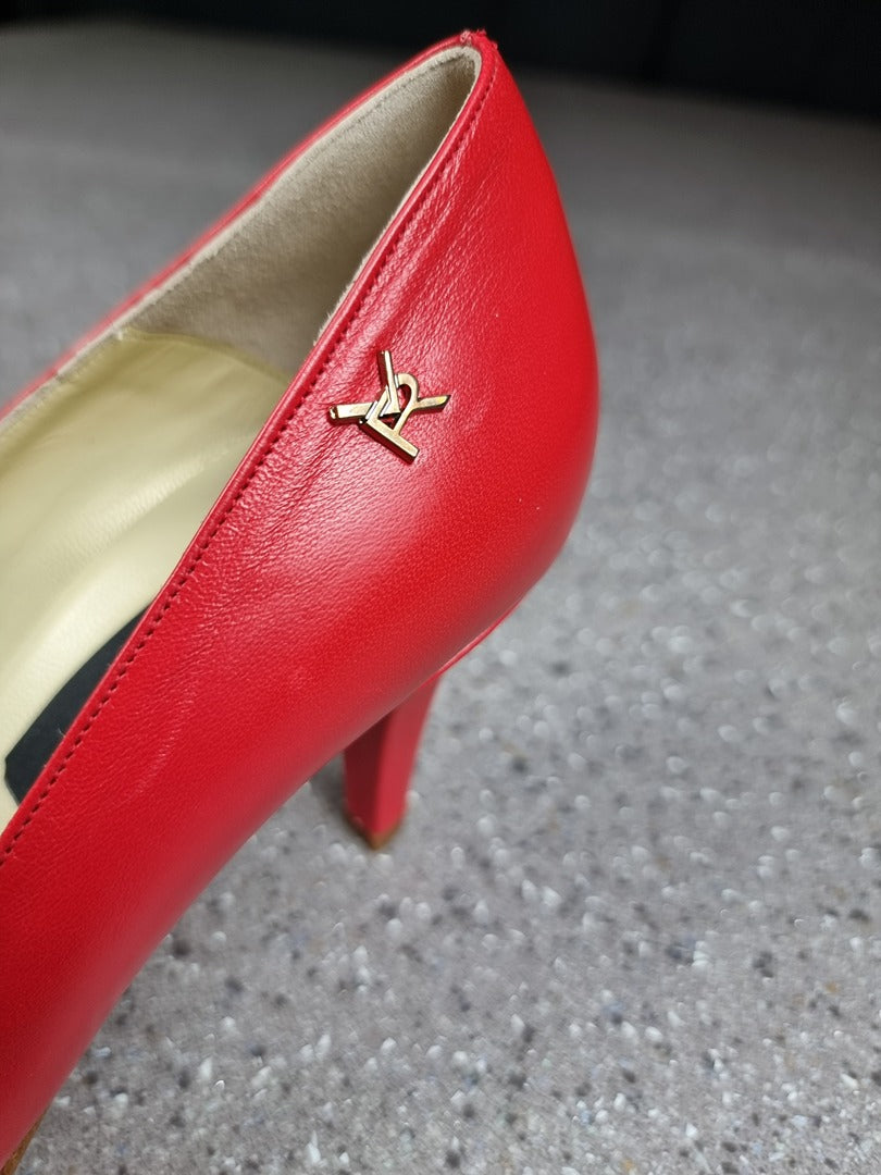 Escarpins Linea Raffaelli rouge - 38.5