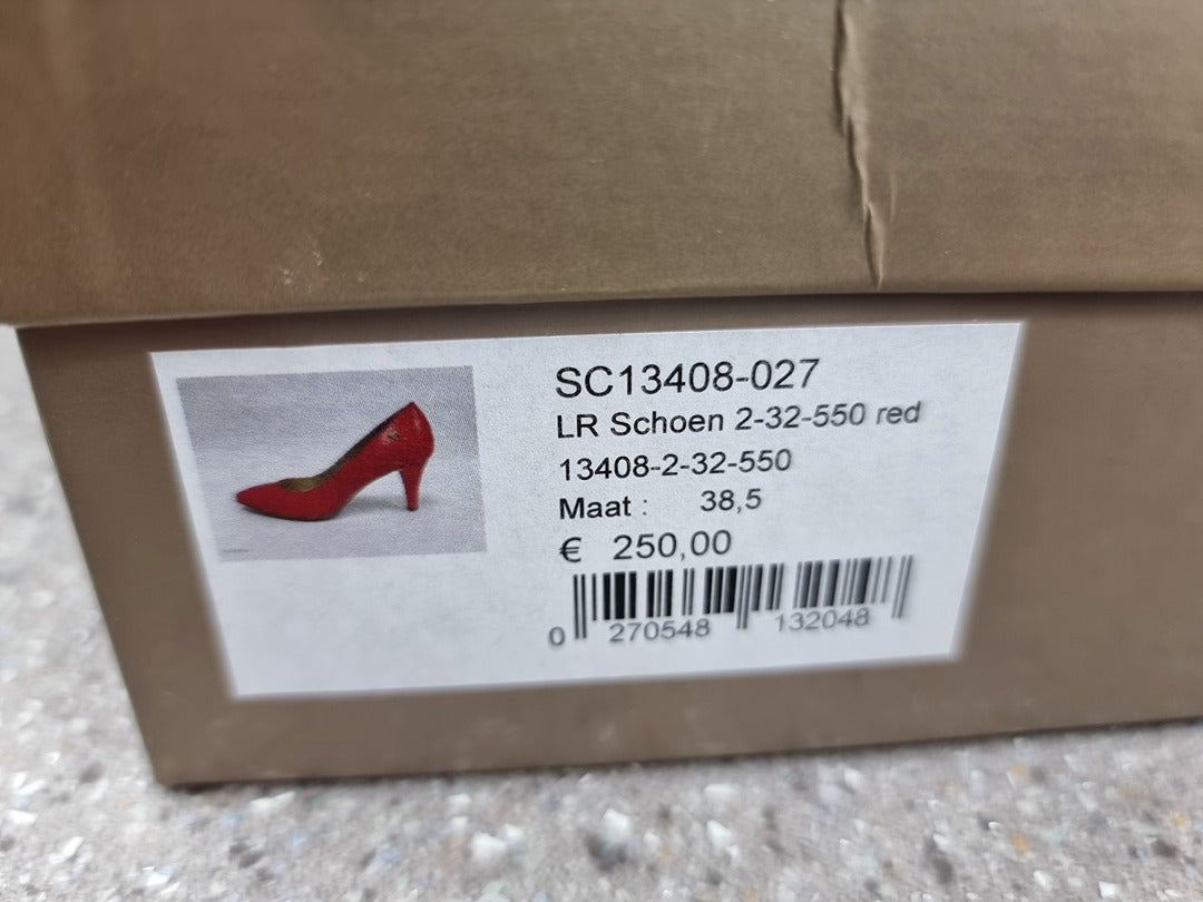 Escarpins Linea Raffaelli rouge - 38.5