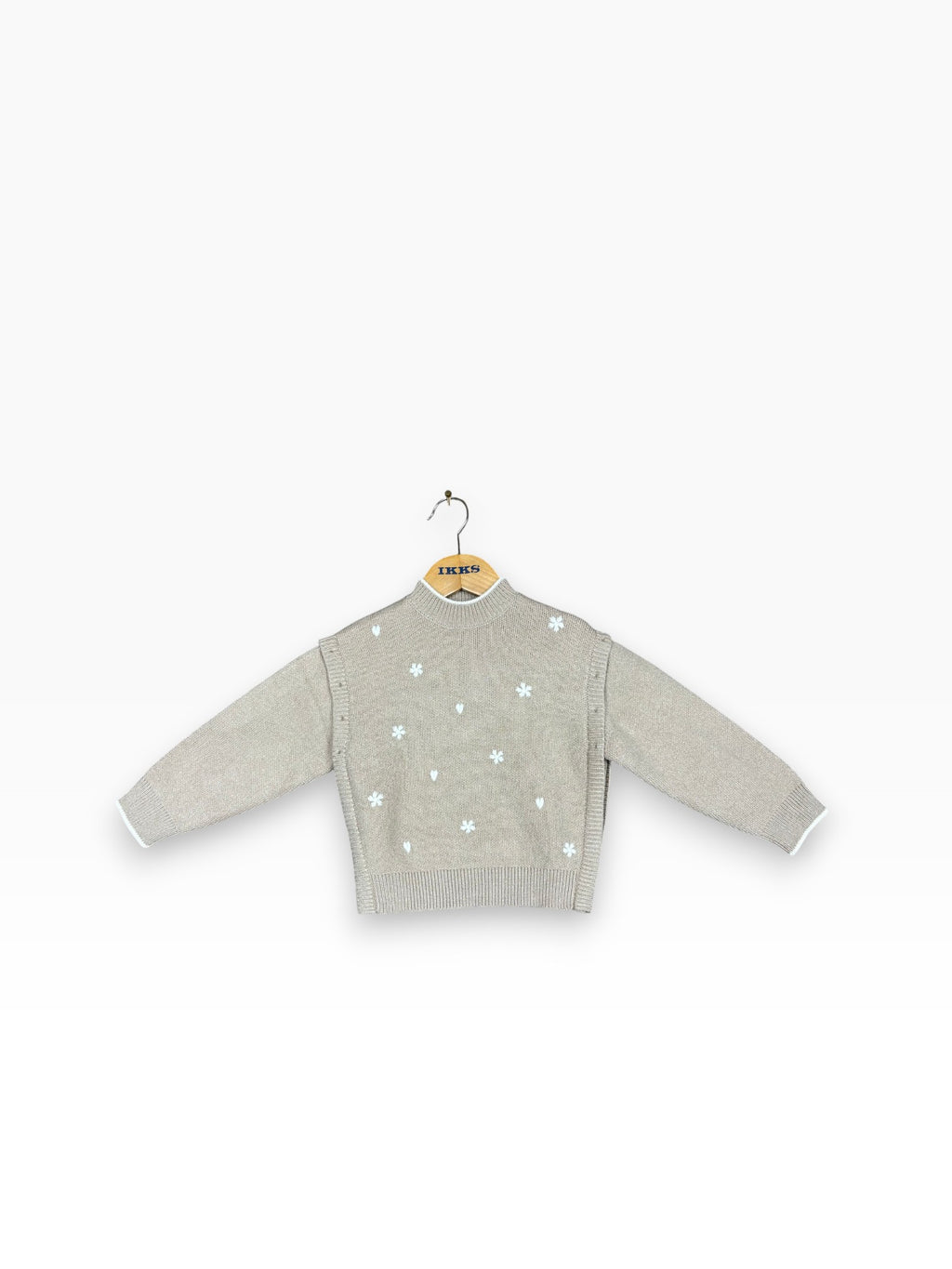 Pull IKKS beige enfant 4 ans