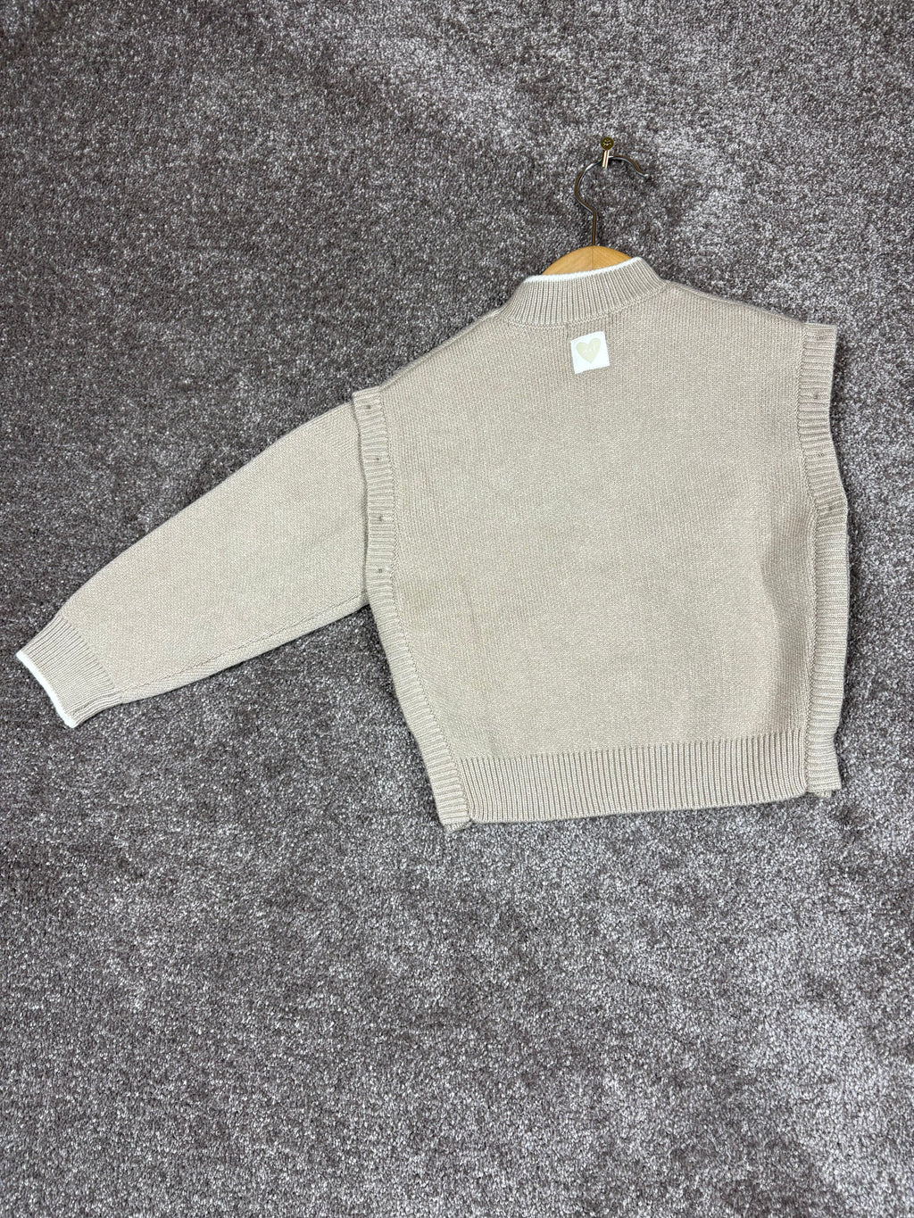 Pull IKKS beige enfant 4 ans