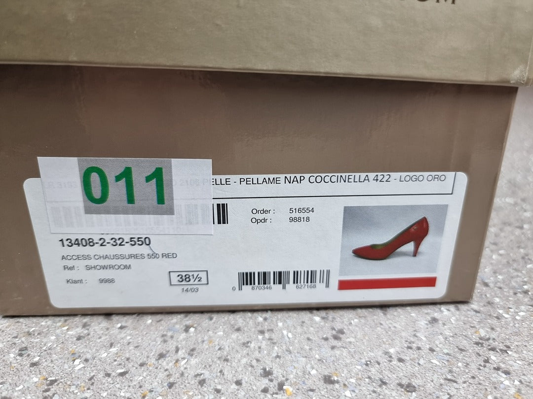 Escarpins Linea Raffaelli rouge - 38.5