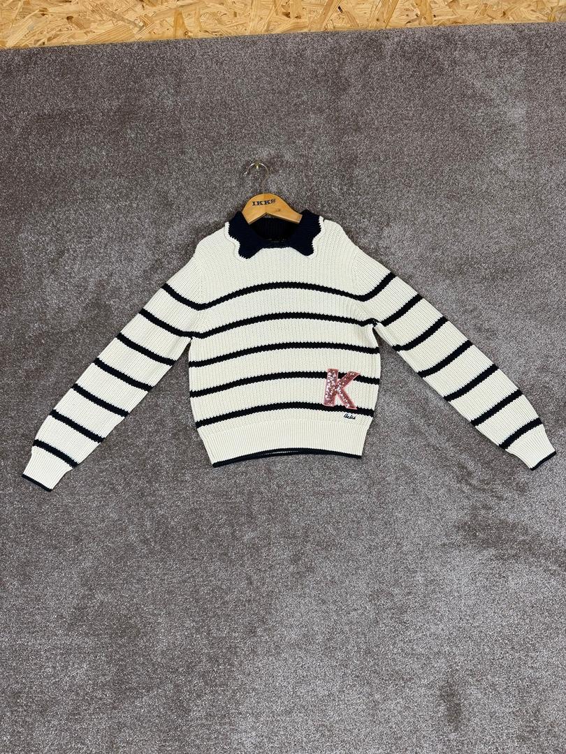 Pull Ikks Écru & Marine - 10 ans Image secondaire du produit