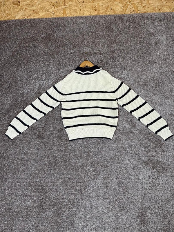 Pull Ikks Écru & Marine - 10 ans