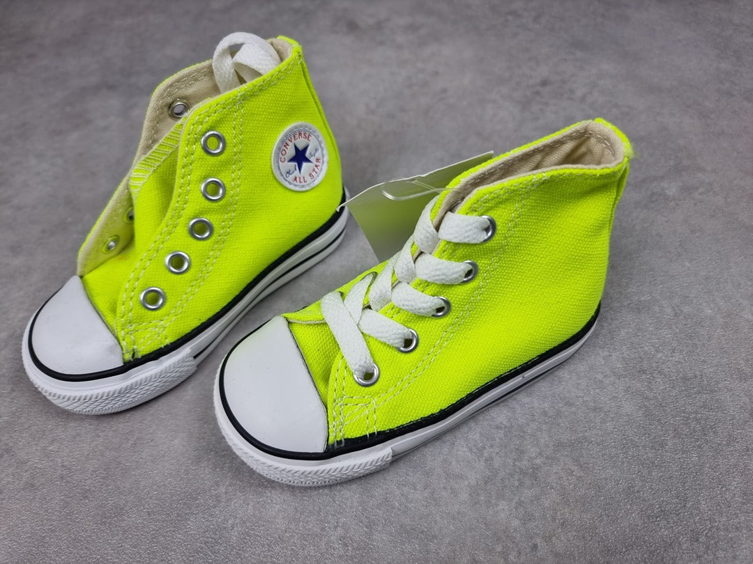 Chaussures bébé Converse Jaune - Pointure 21 C031